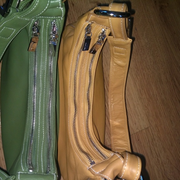 🛑 SOLD 🛑Perli Purses - Lot of 2 (Yellow & Green) - Picture 3 of 8